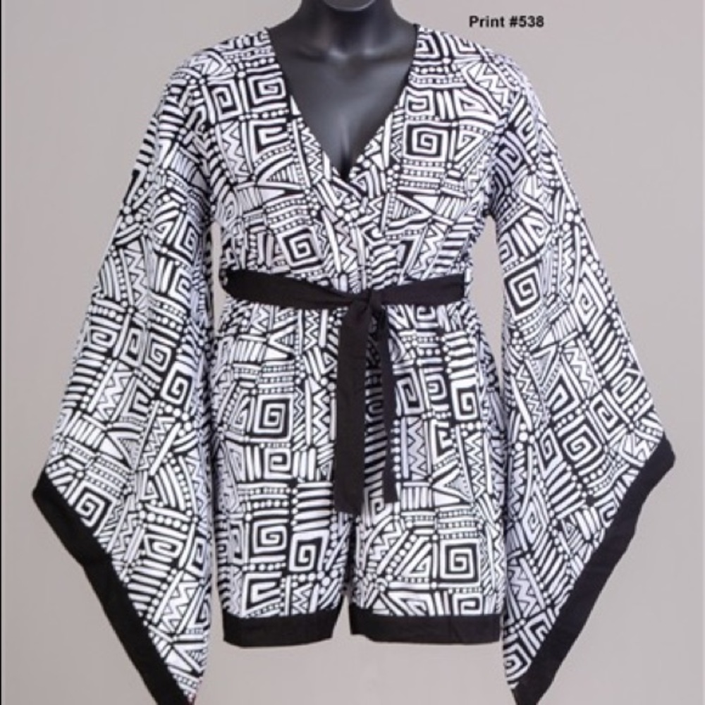 African print one piece